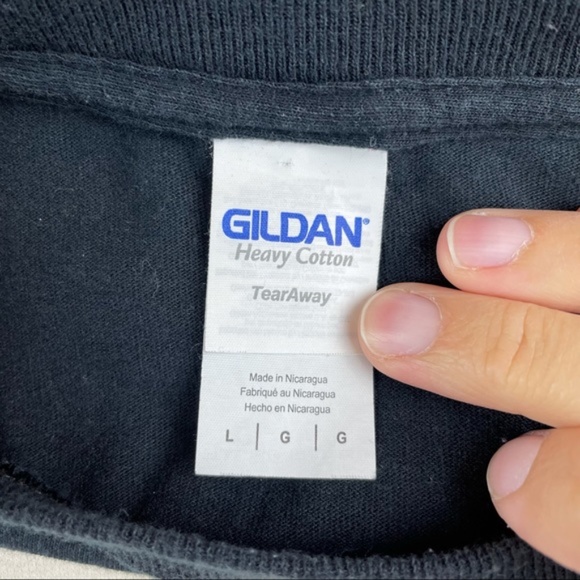 Vintage Hootie & The Blowfish Black Orange Sun Bojangles Gildan Tee Shirt - Picture 2 of 8